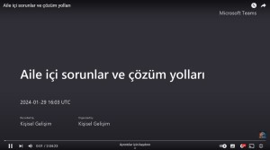 Aile içi sorunlar ve çözüm yolları